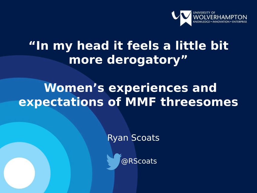 Pdf “in My Head It Feels A Little Bit More Derogatory” Women S Experiences And Expectations