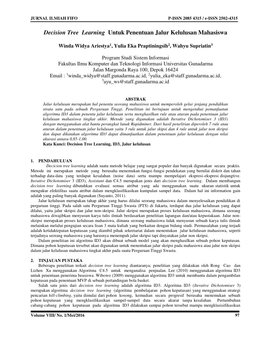 ❤ Contoh mencantumkan jurnal dalam tesi