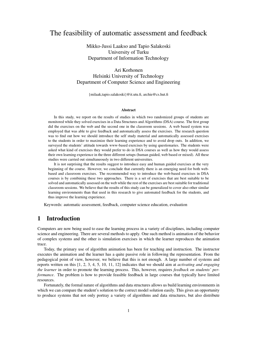 pdf the feasibility of automatic assessment and feedback how to report verbal emotional abuse