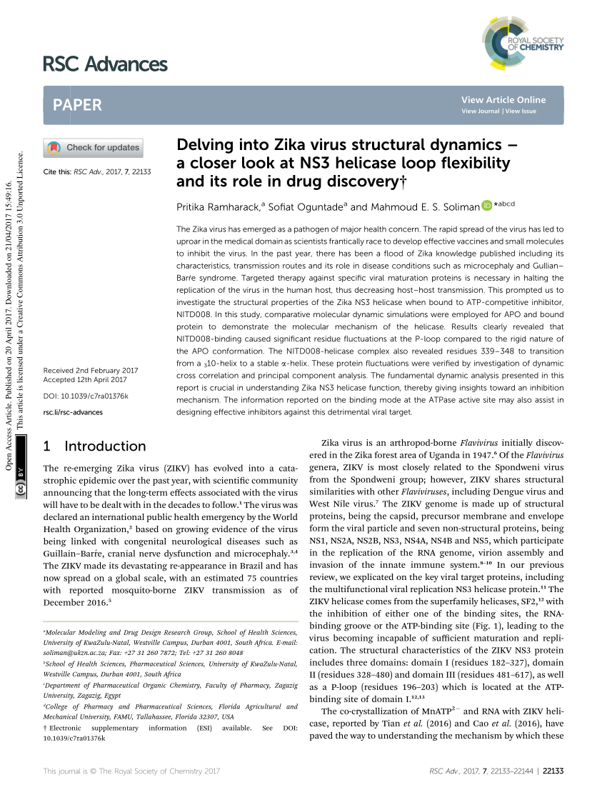 [pdf] Delving Into Zika Virus Structural Dynamics – A Closer Look At