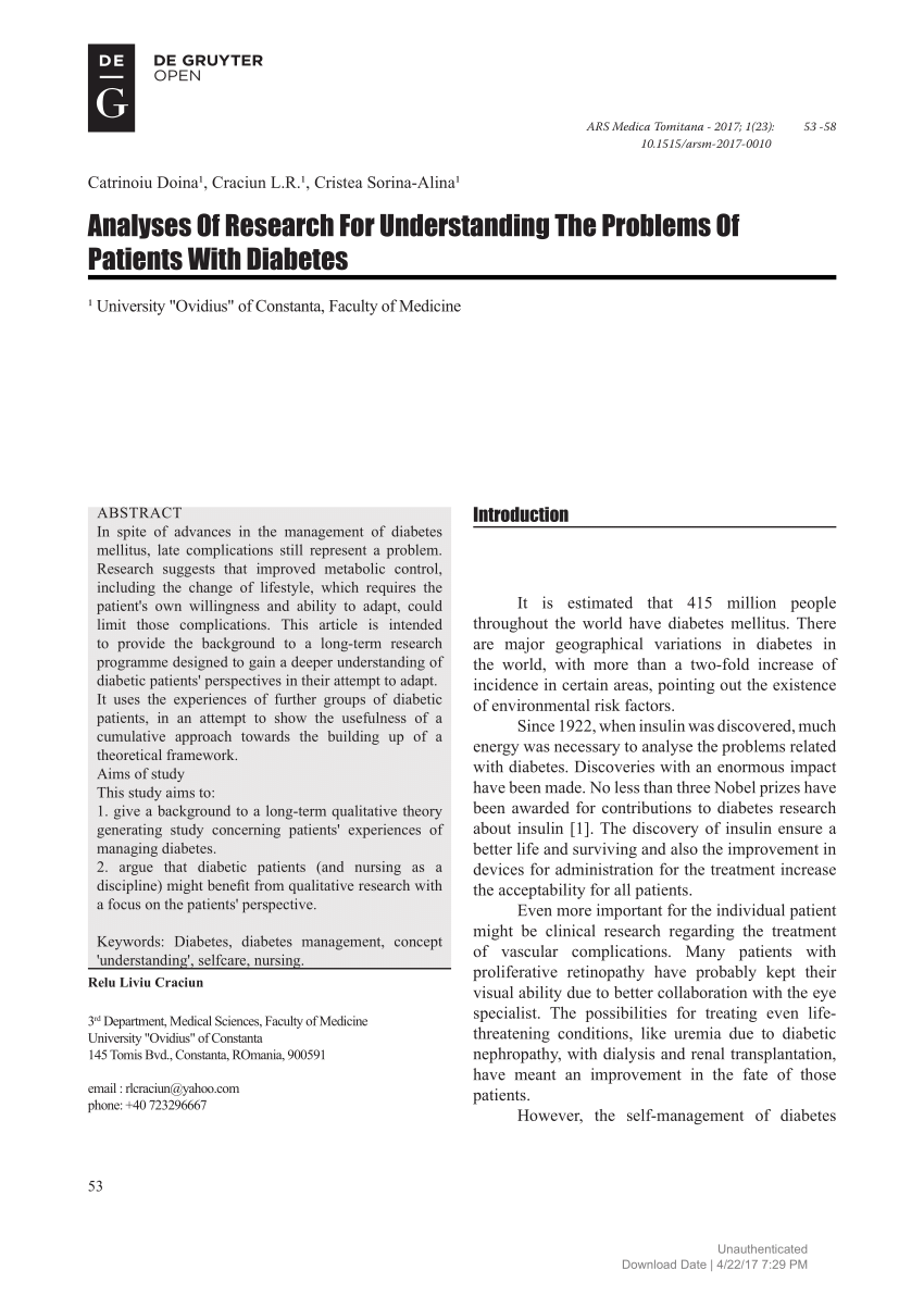 Glycemic Control in the Intensive Care Unit - UC Research Repository - PDF dokumentum