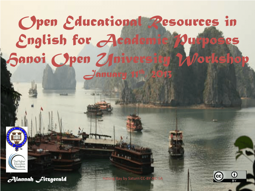 TOETOE: English for Academic Purposes (EAP) with OER