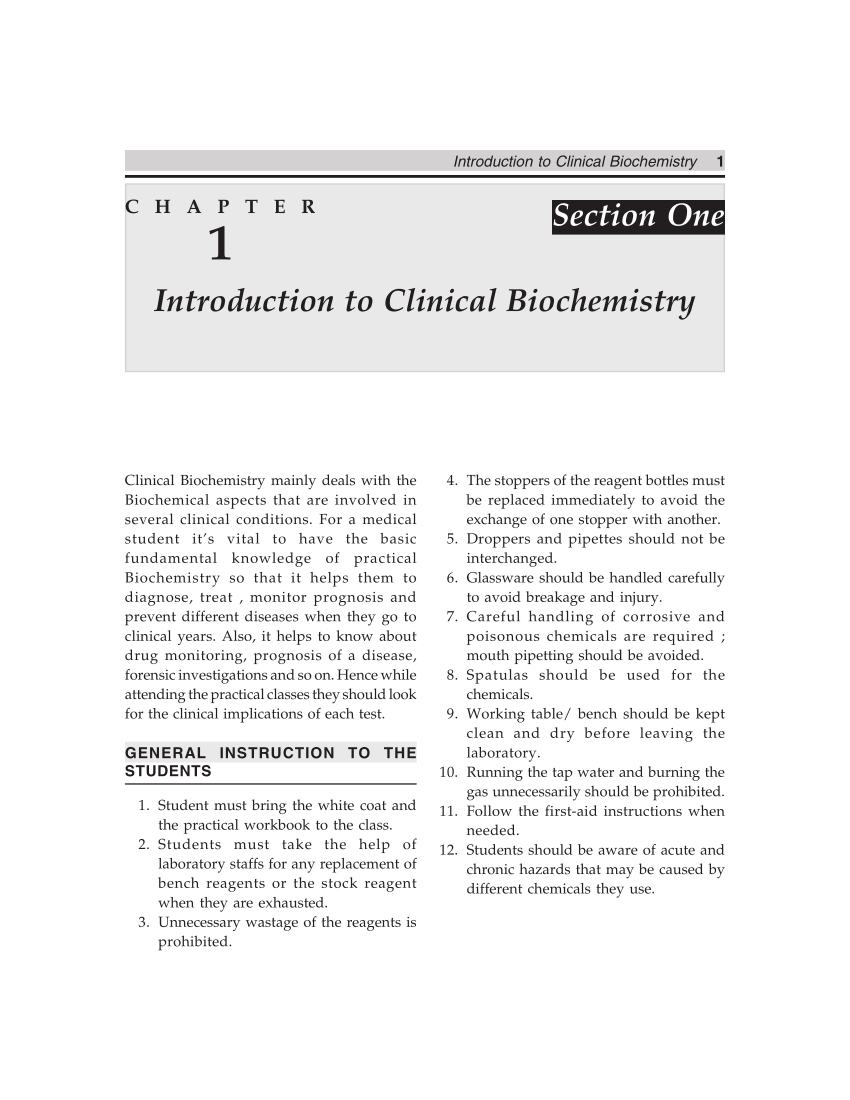 case study in clinical biochemistry