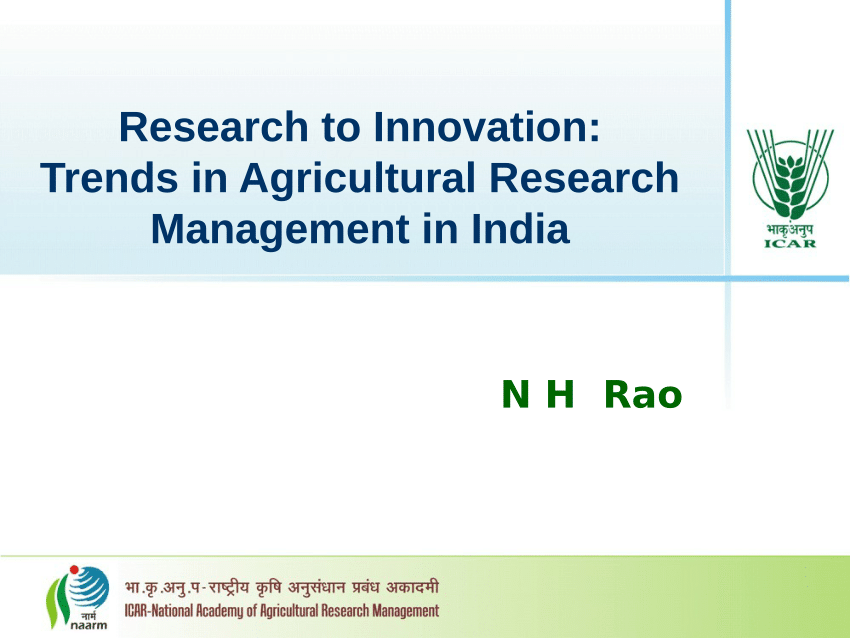 food and agricultural research management limited