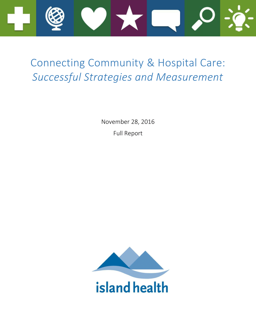 Pdf Connecting Community Hospital Care Successful Strategies Images, Photos, Reviews