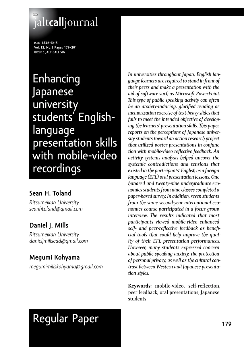 pdf enhancing japanese university students english