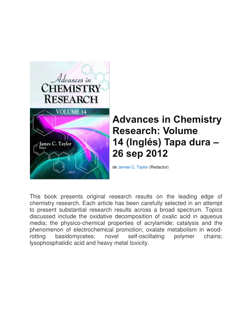 research in chemistry pdf