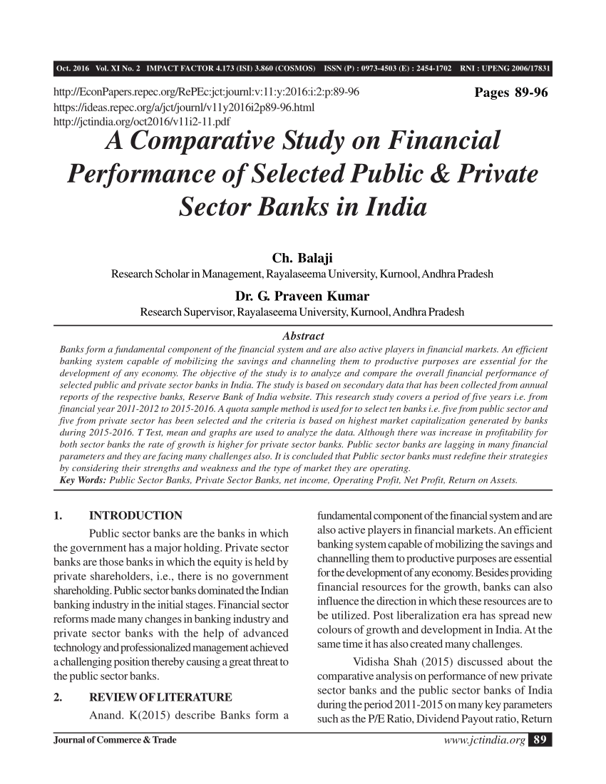 case study on banking in india