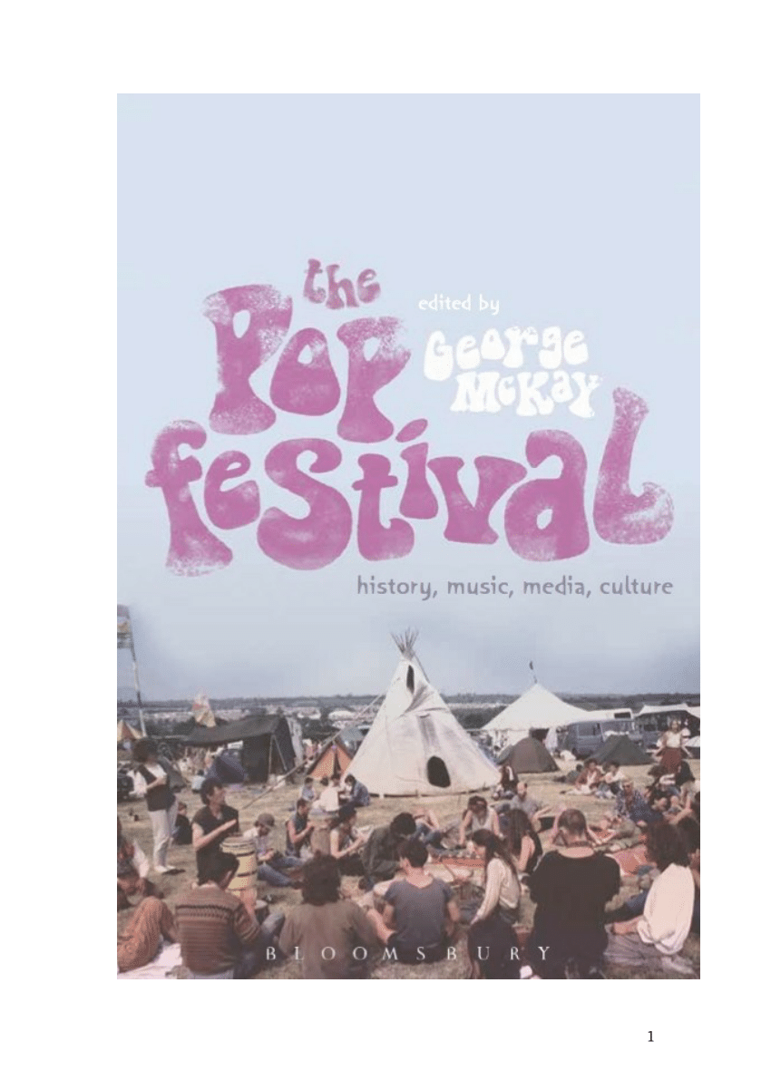 PDF) The Pop Festival: History, Music, Media, Culture, Introduction