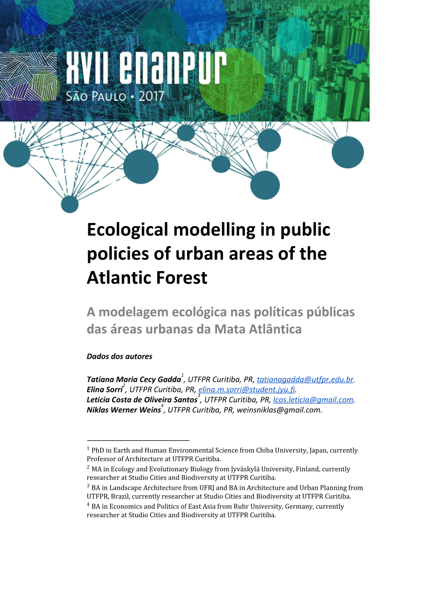 The Implementation of Connectivity Area in the Metropolitan Region of  Campinas (São Paulo, Brazil): Biodiversity Integration Through Regional  Environmental Planning