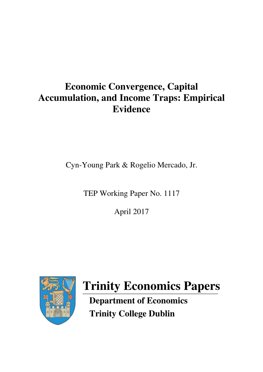 economic convergence thesis