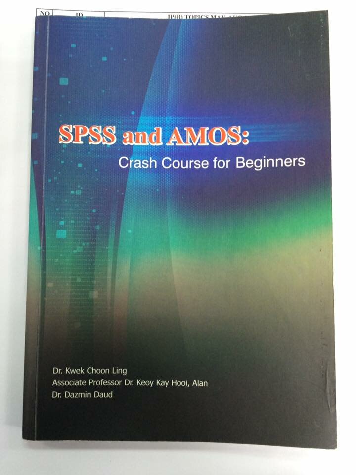 Pdf Spss And Amos Crash Course For Beginners 