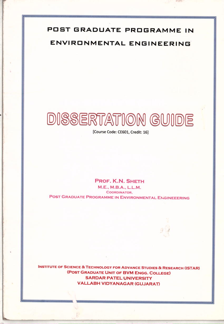 guide de dissertation pdf