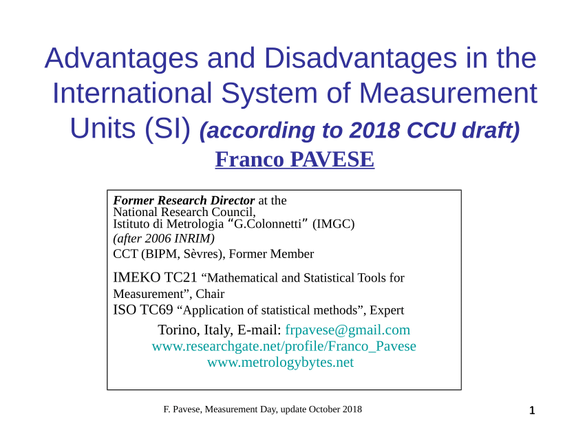 Pdf Advantages And Disadvantages In The International