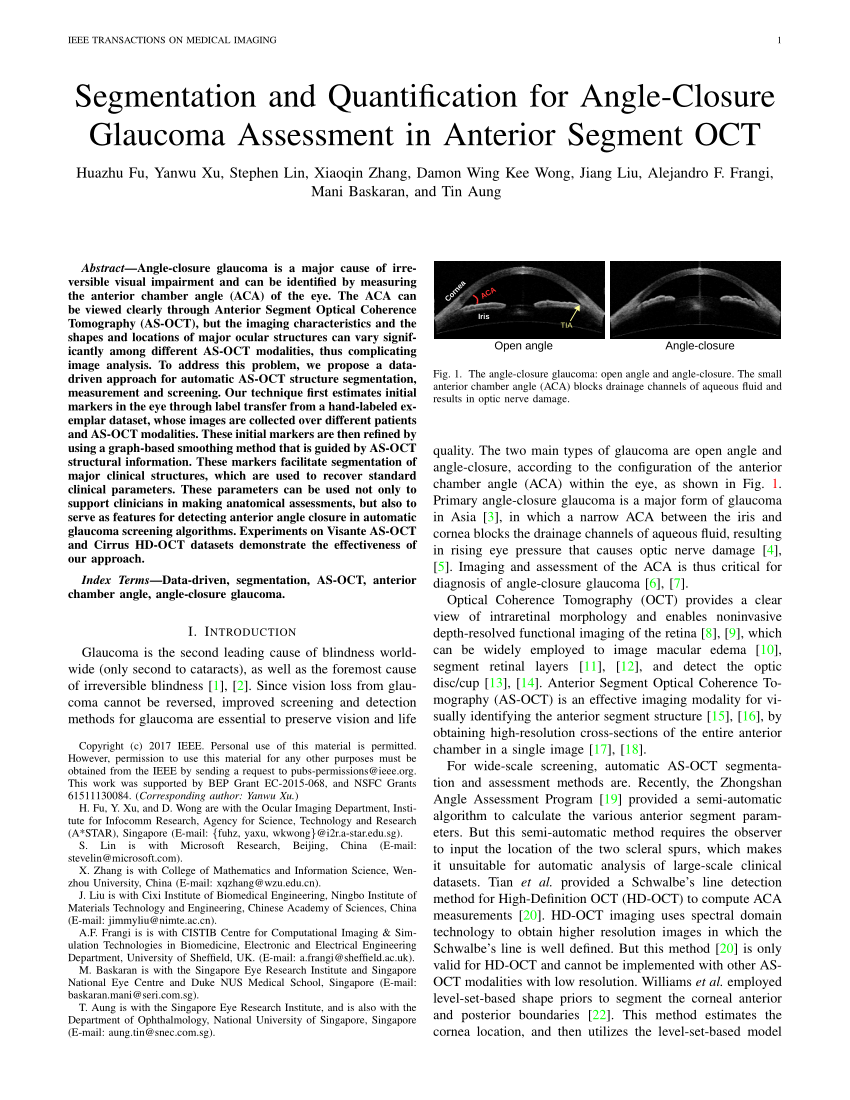 PDF) Segmentation and Quantification for Angle-Closure Glaucoma ...