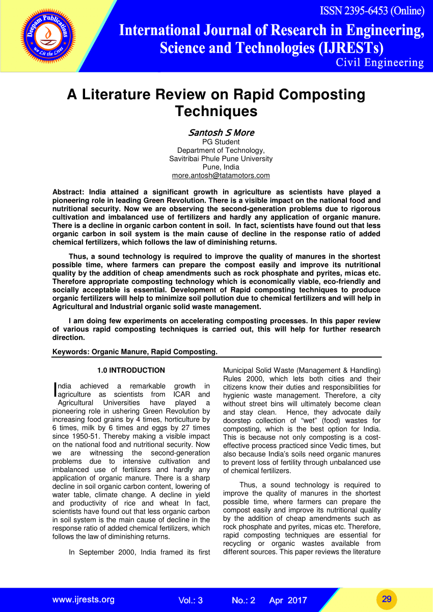 composting research paper