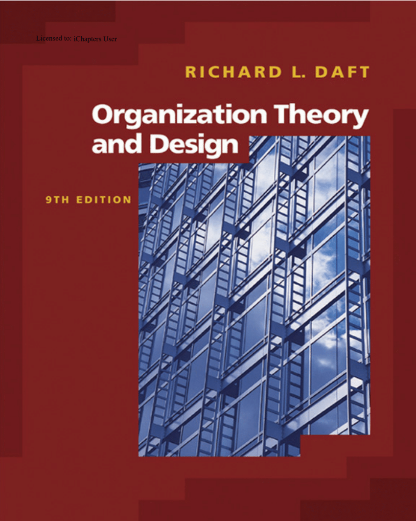 organizational theory summary