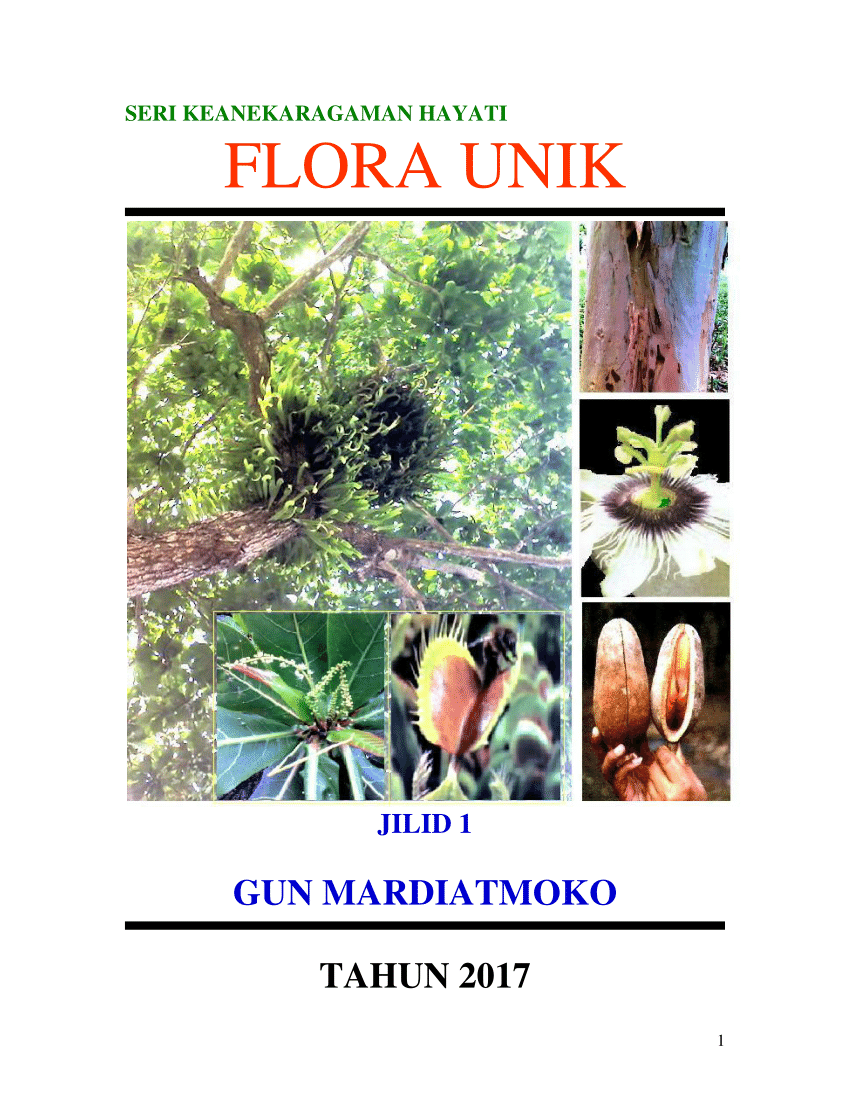 Pdf Flora Unik Jilid 1
