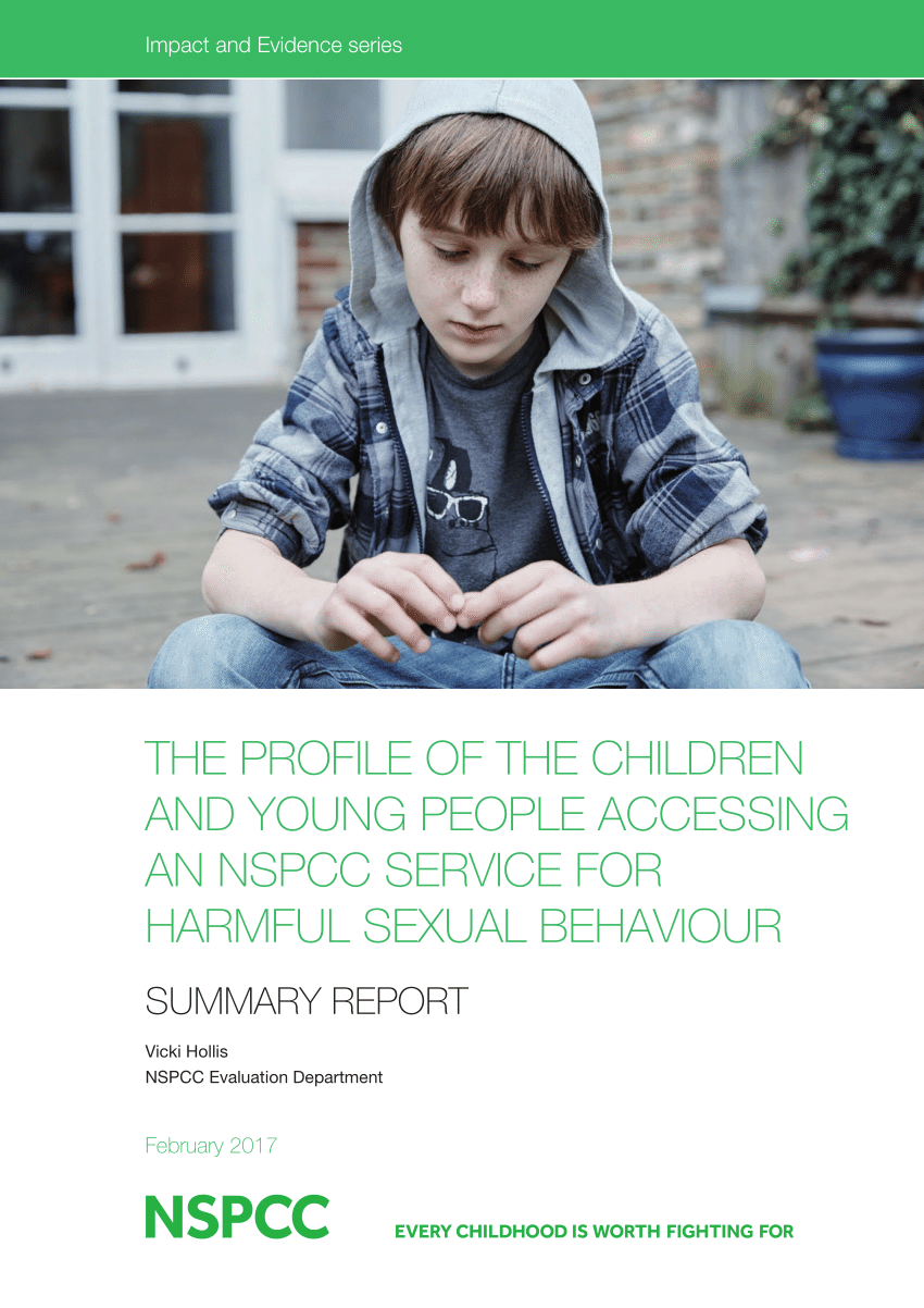 Pdf The Profile Of The Children And Young People Accessing An Nspcc
