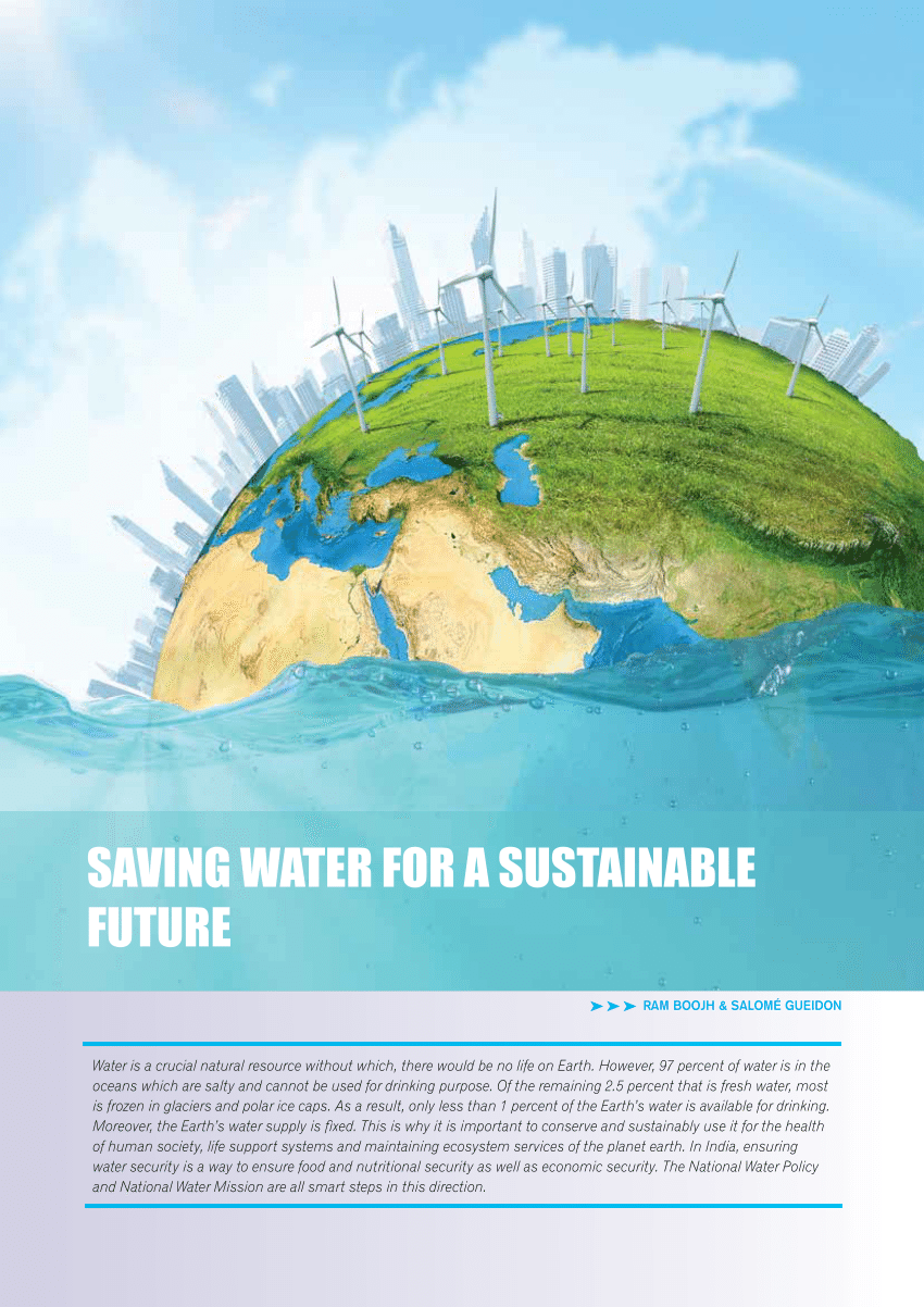 Pdf Saving Water For A Sustainable Future