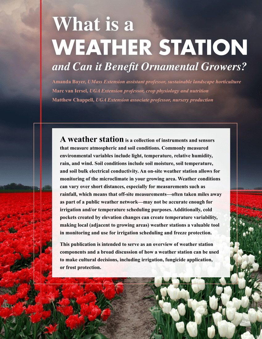 What is a Weather Station?