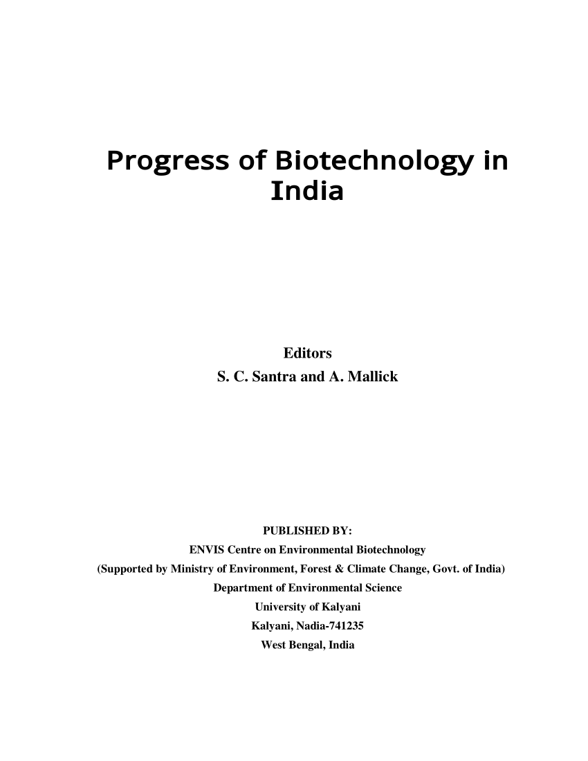 dissertation in biotechnology in delhi