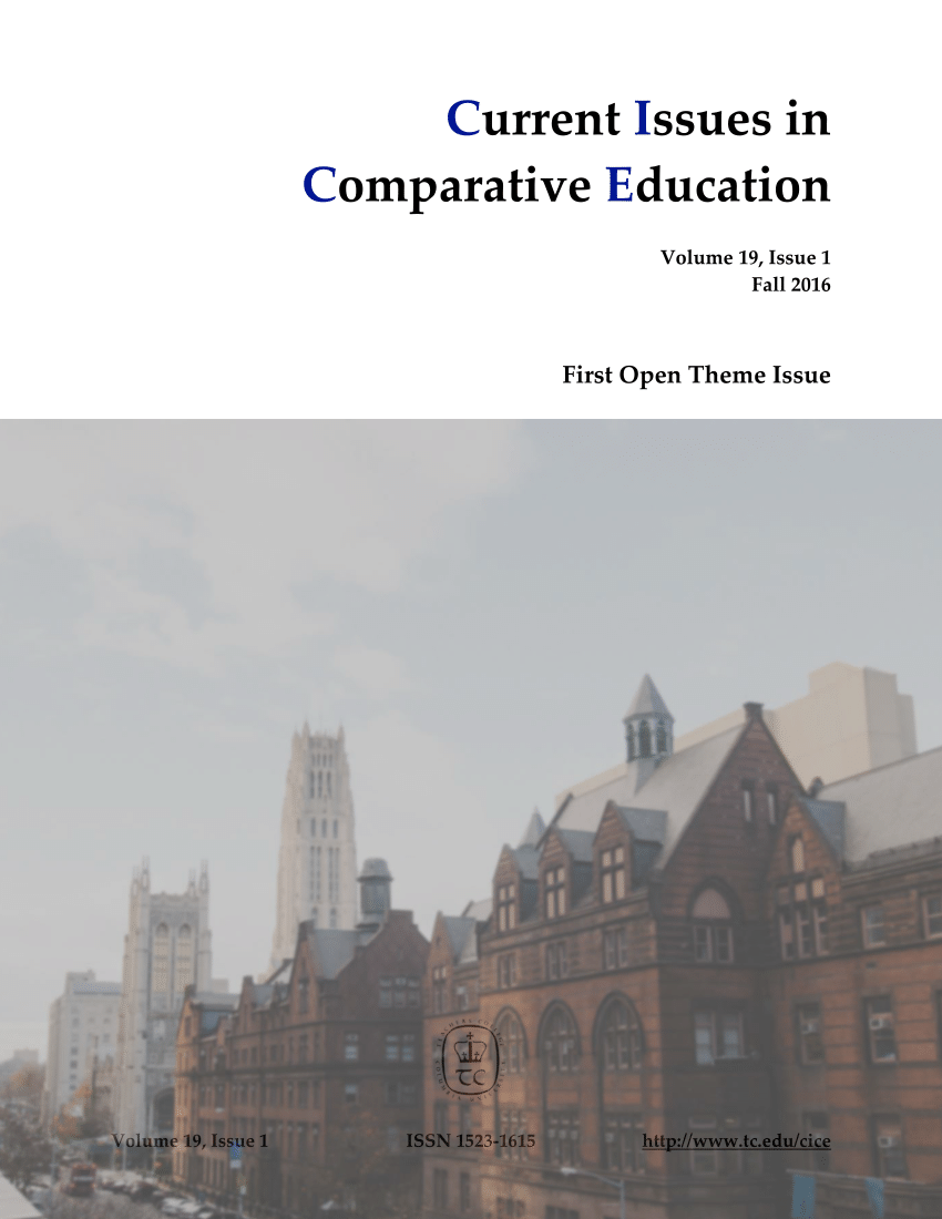 current issues in comparative education