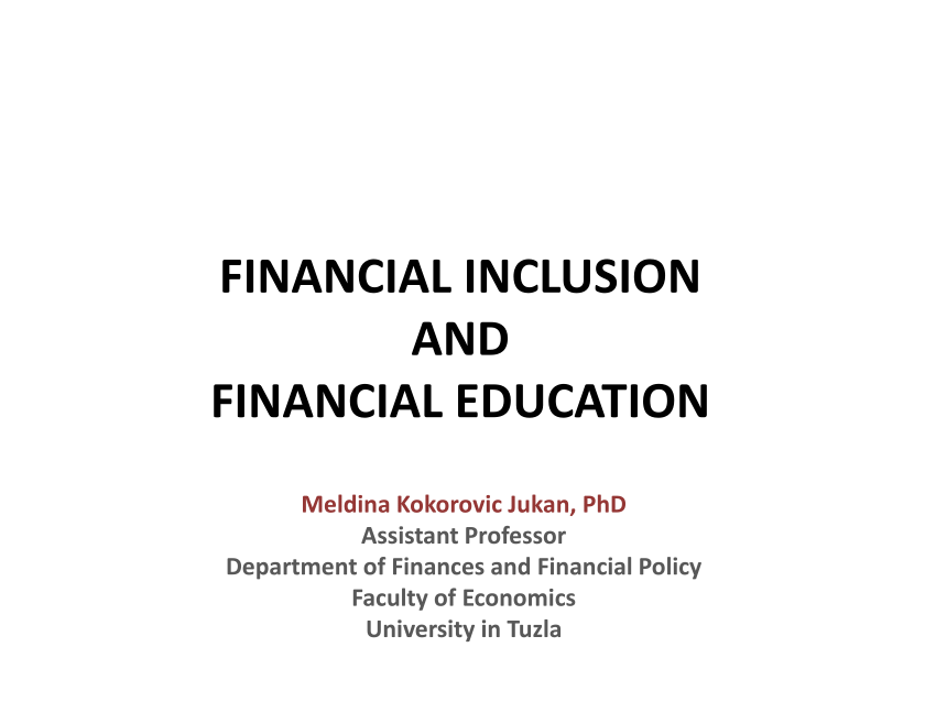 thesis on financial inclusion