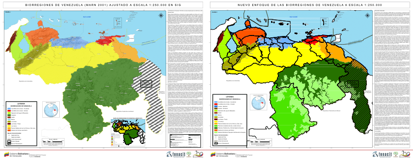 Pdf Biorregiones De Venezuela 250000 0501