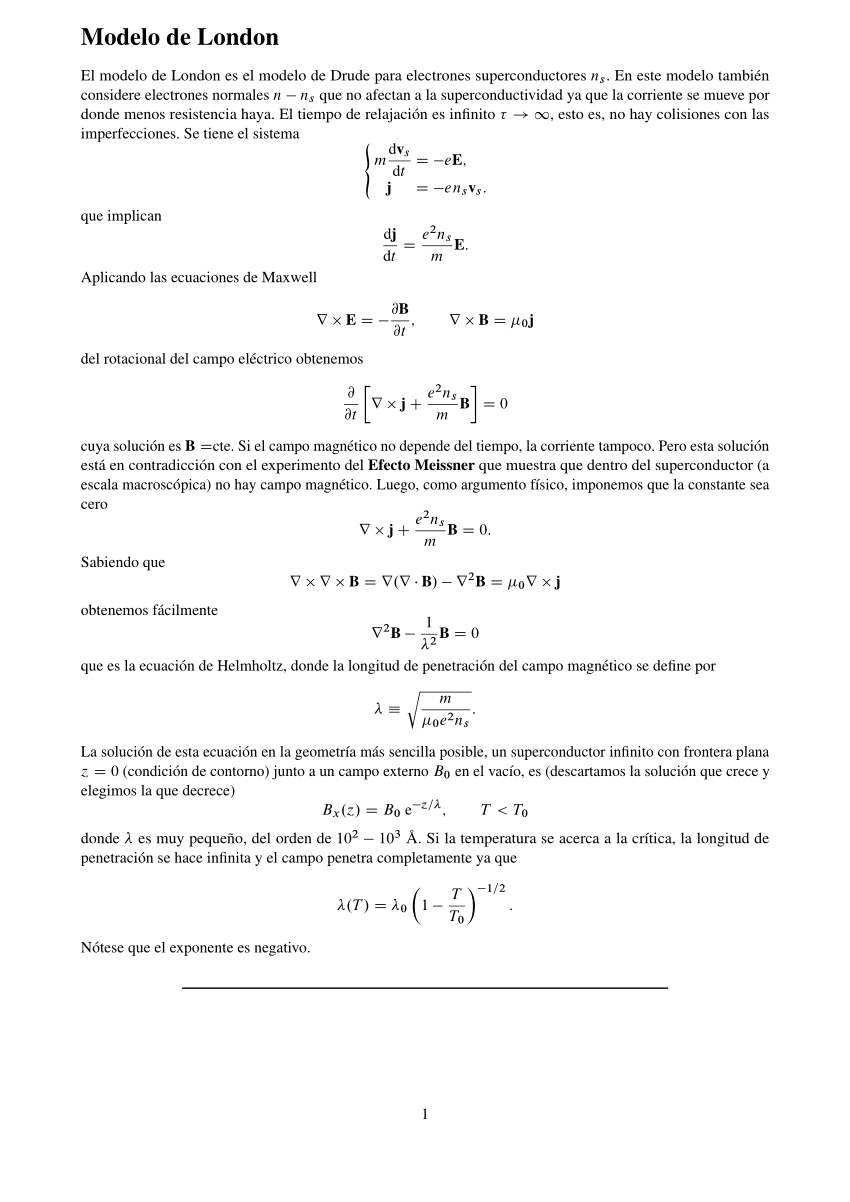 (PDF) Modelo de London