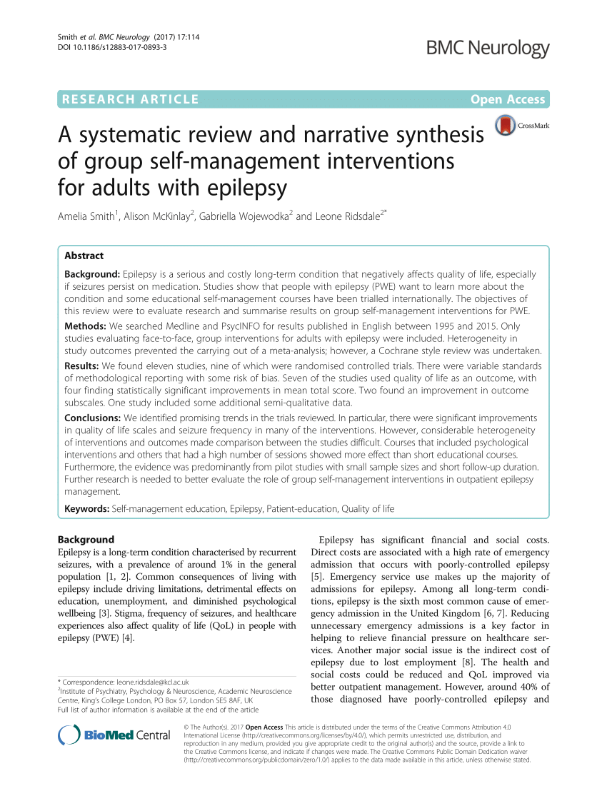 systematic review with narrative synthesis