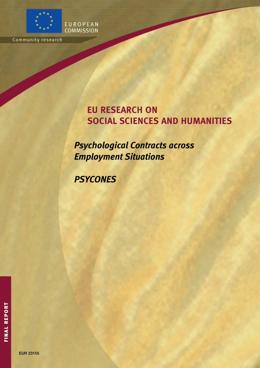 across ... Psychological Contracts Employment Situations PDF)