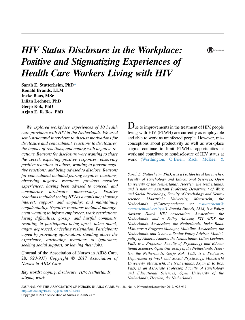 hiv disease essay