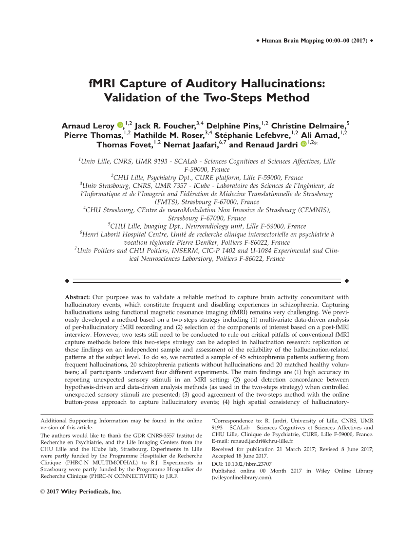 icd 10 code for auditory hallucinations