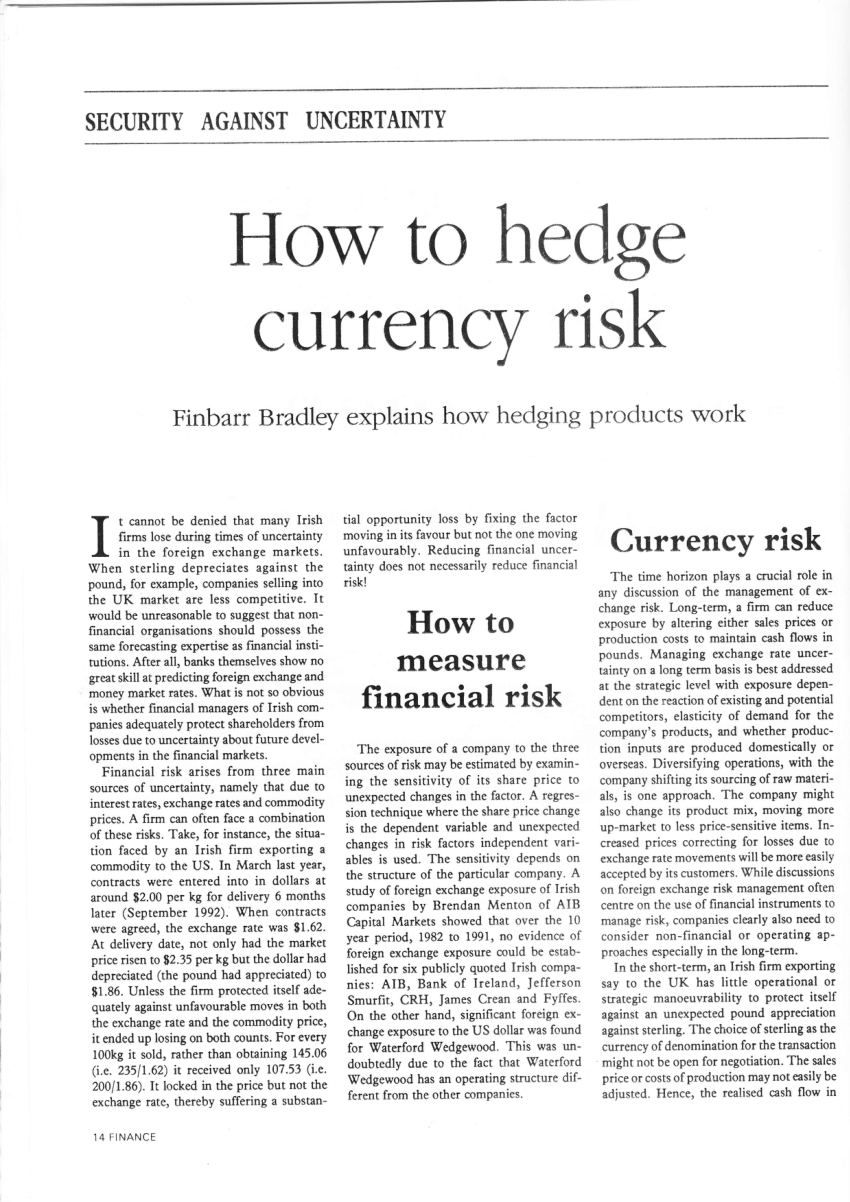 pdf-how-to-hedge-currency-risk