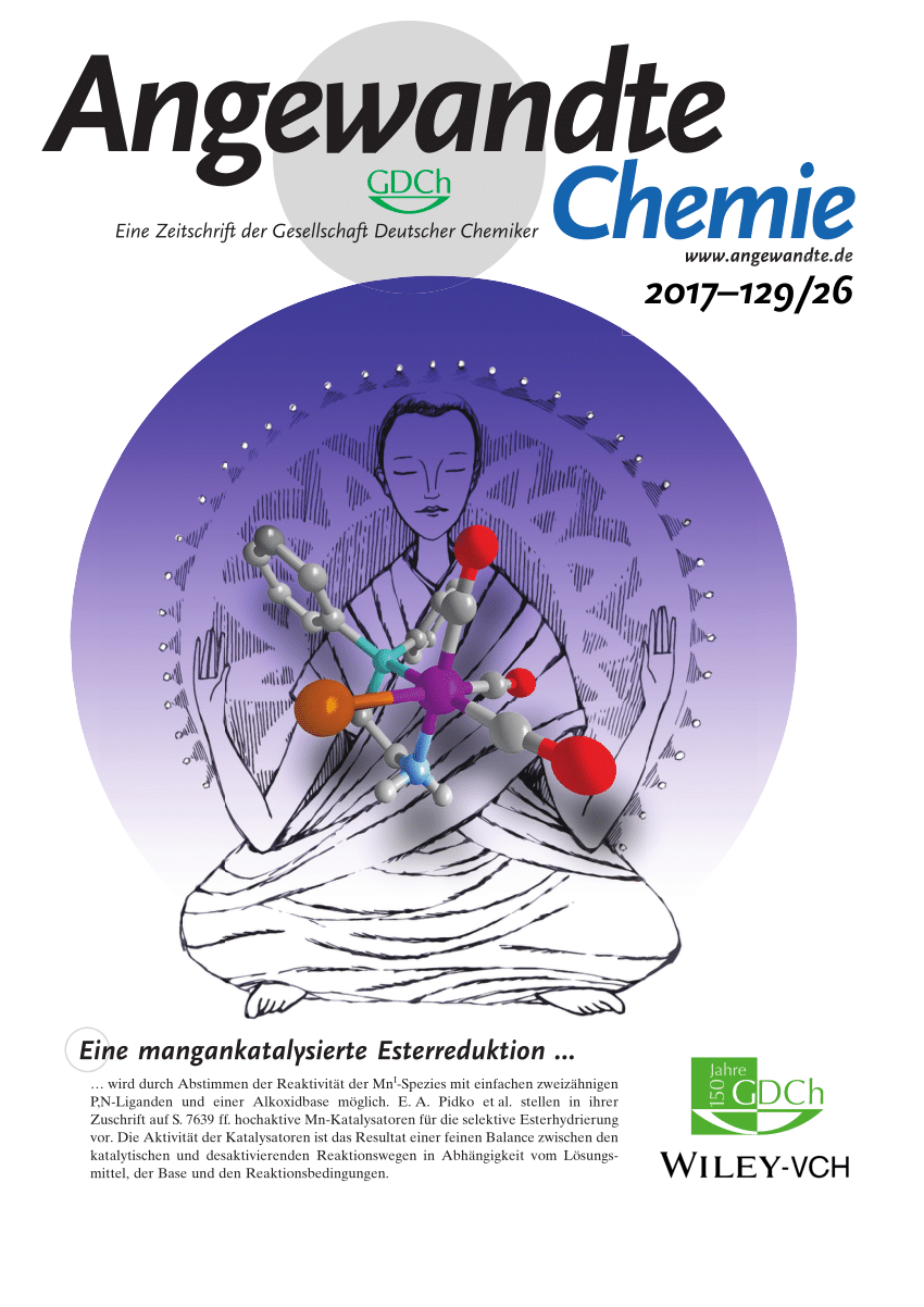 Pdf Innenrucktitelbild Non Pincer Type Manganese Complexes As Efficient Catalysts For The Hydrogenation Of Esters Angew Chem 26 2017