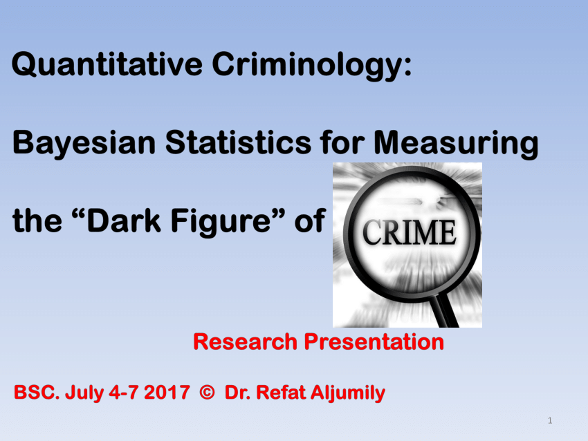 criminology research title ideas quantitative