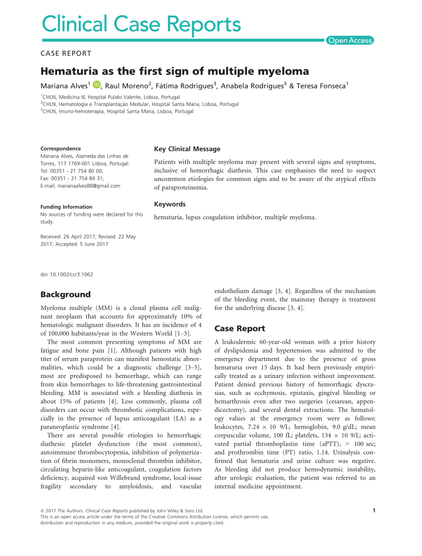 Multiple Myeloma 2016 Update On Diagnosis Risk Stratification And Management Rajkumar 2016 American Journal Of Hematology Wiley Online Library