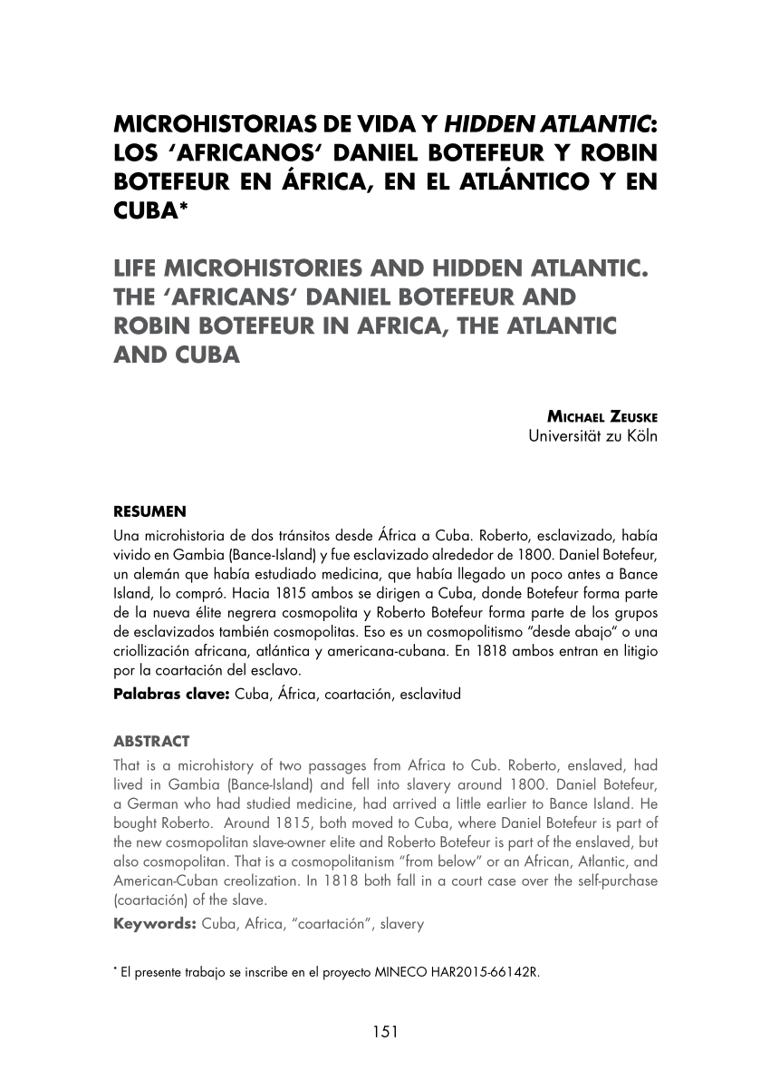 PDF) The Hidden Atlantic/ El Atlántico oculto (September/ Septiembre de  2016)