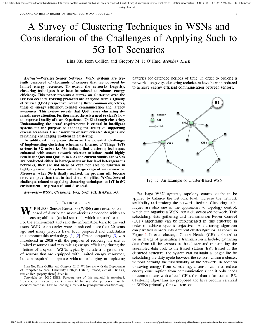 research paper on clustering techniques