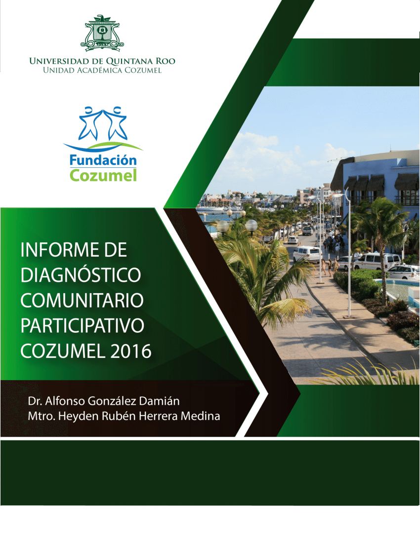 PDF) Informe de Diagnóstico Comunitario Participativo Cozumel 2016