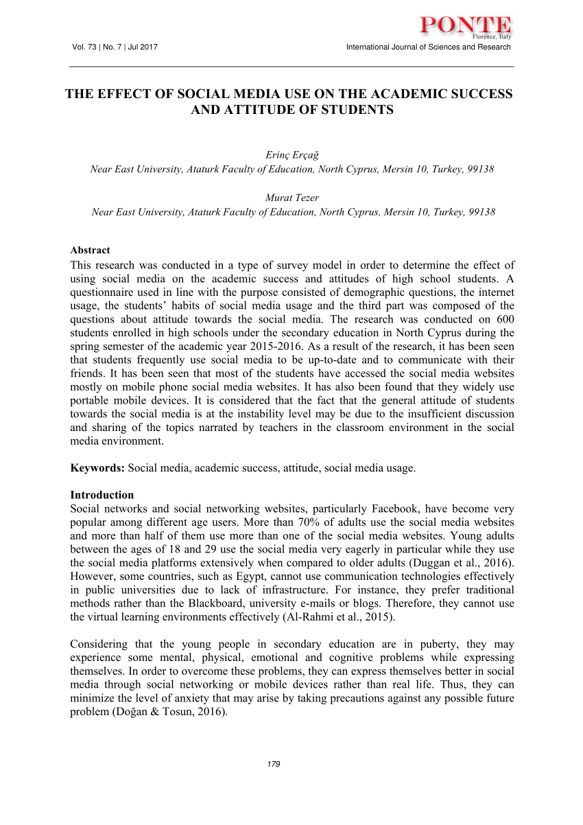 research proposal on effects of social networking