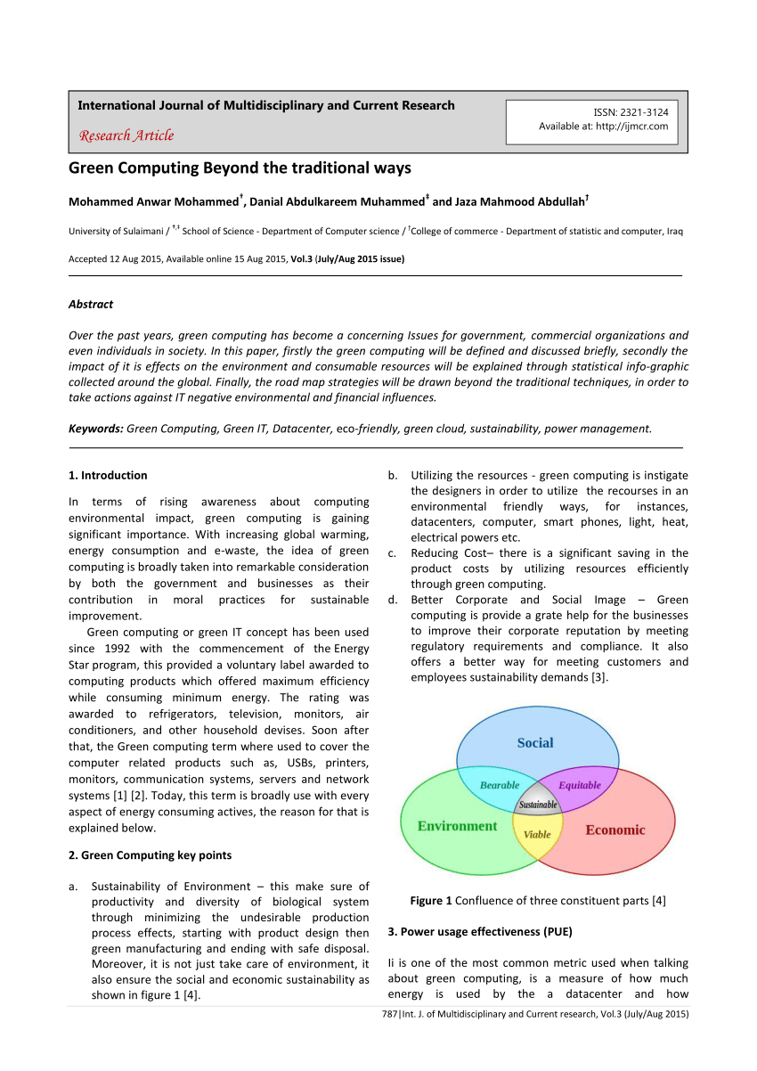 green computing research paper pdf