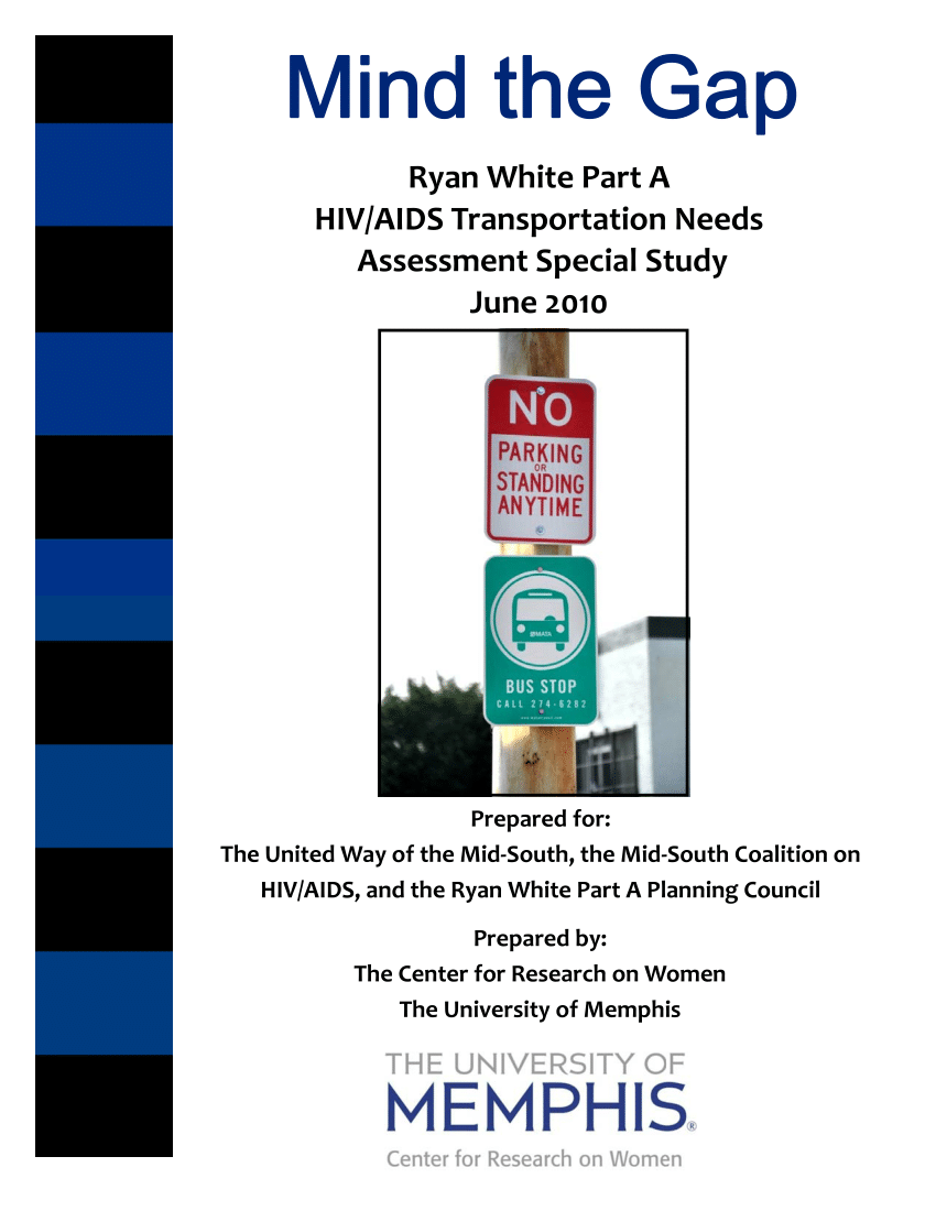 PDF) Mind the Gap: Ryan White Part A HIV/AIDS Transportation Needs ...