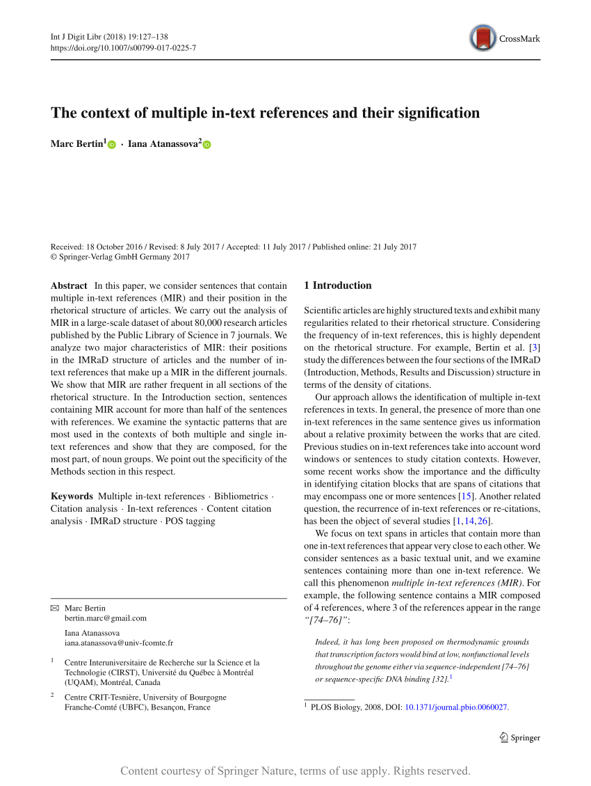 Traditional Co Citation Network And Proximity Level Co Citation Network Download Scientific Diagram