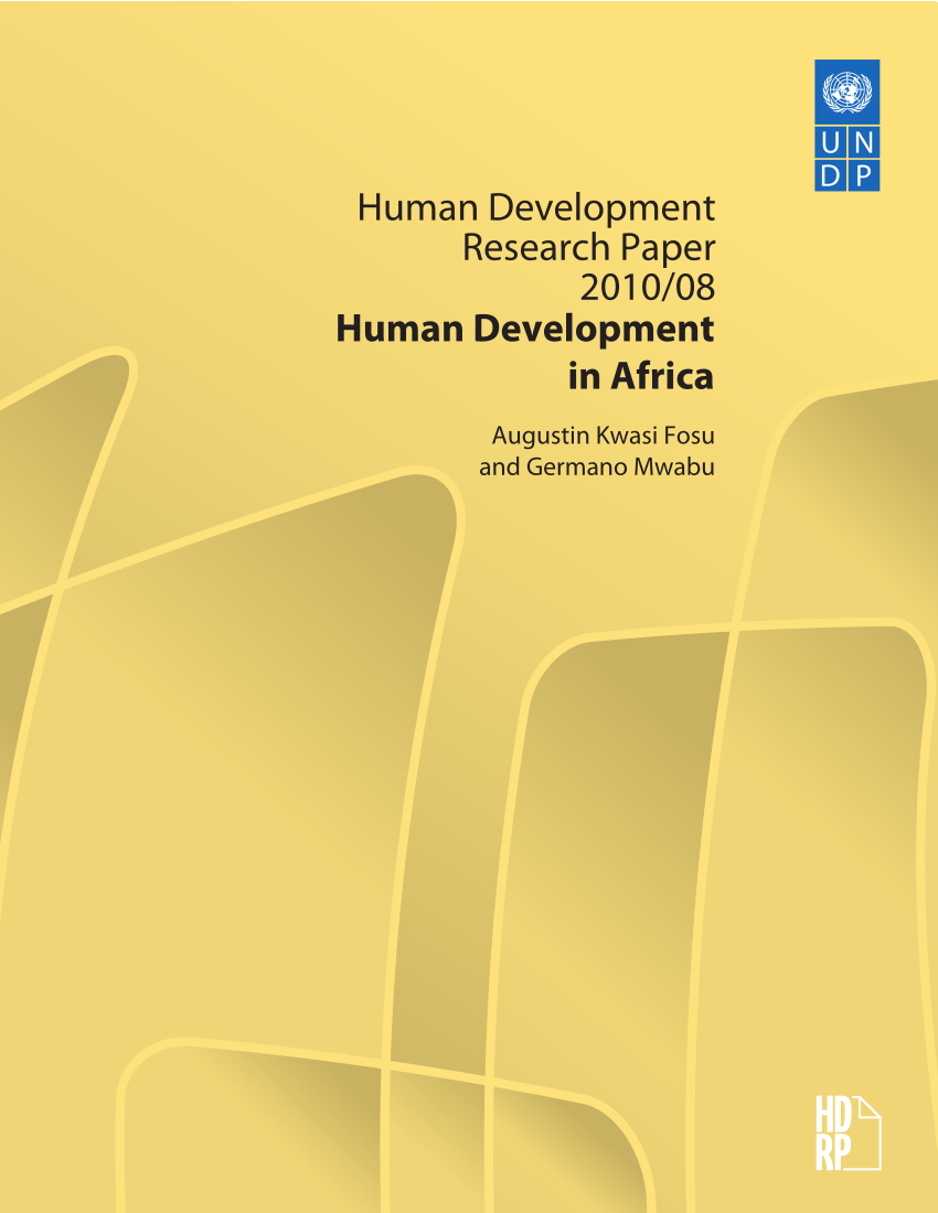 example of research paper about human development