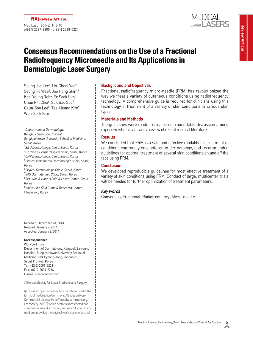 PDF) Consensus Recommendations on the Use of a Fractional ...
