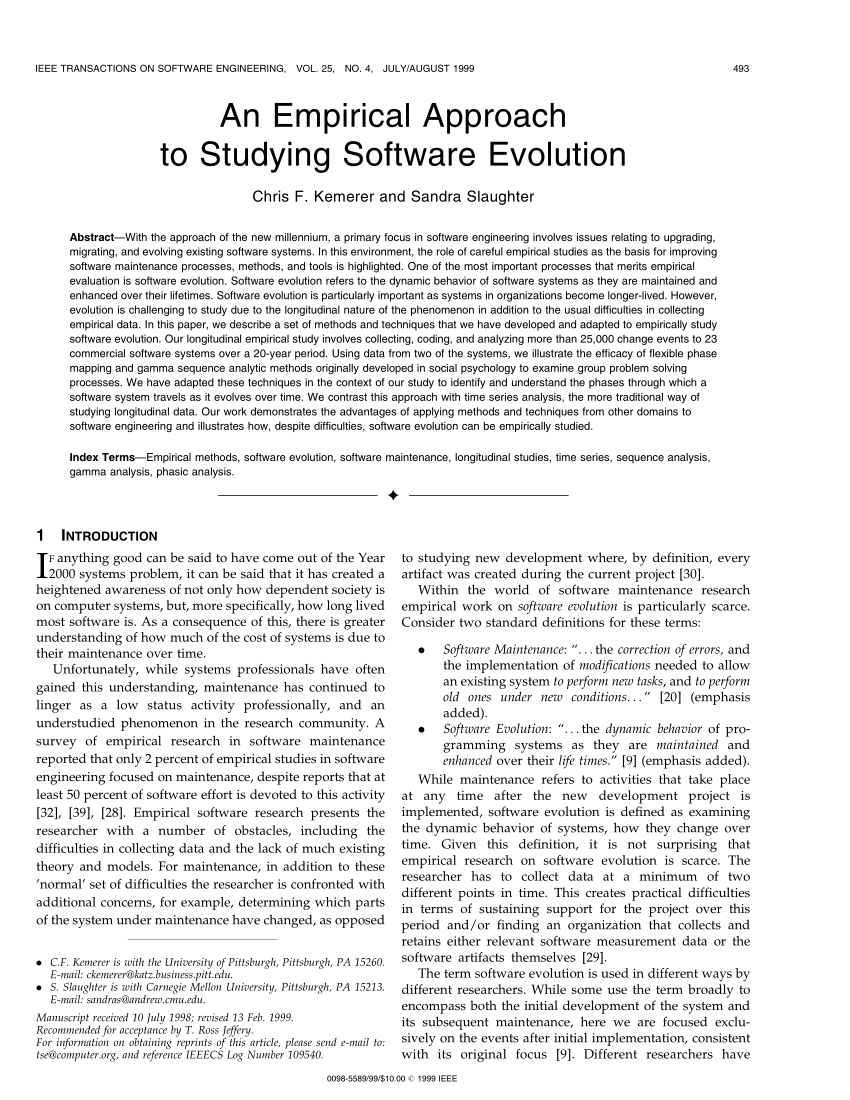 Future Research Challenges in Software Evolution