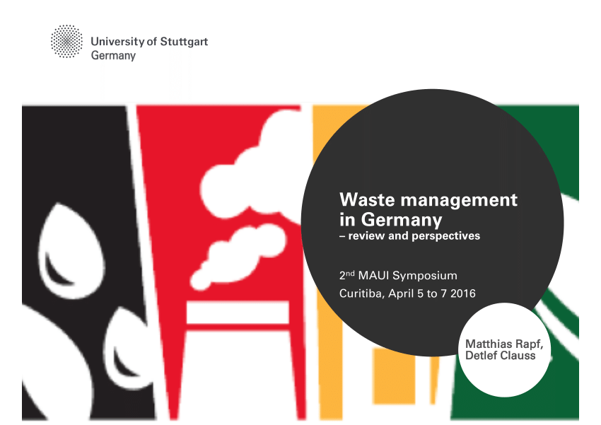 phd in waste management in germany