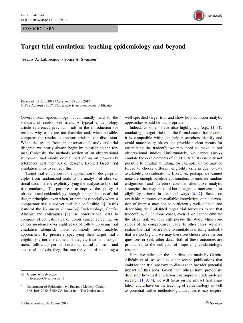 PDF) High-throughput target trial emulation for Alzheimer's